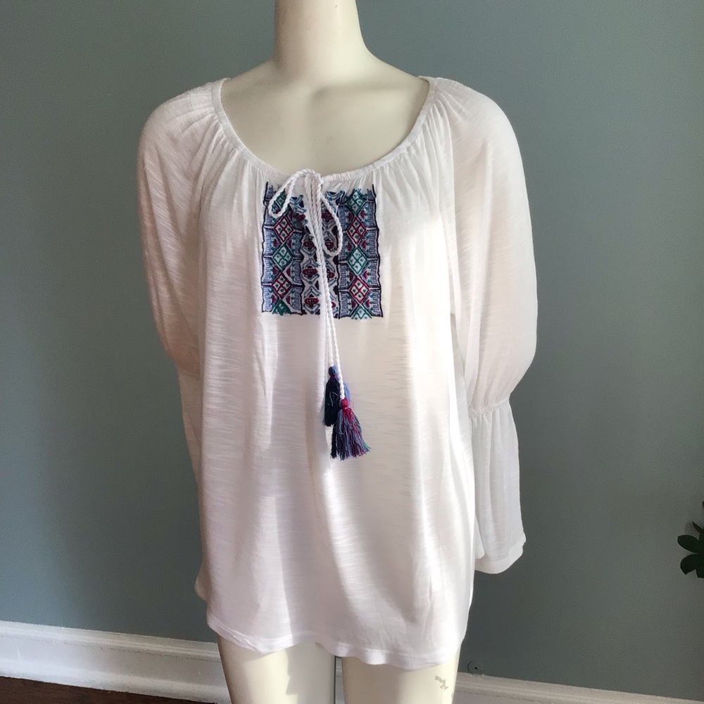 Nanette by Nanette LaPore Peasant Blouse